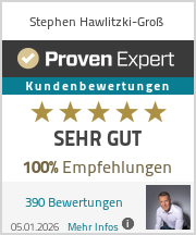 100% Empfehlung für Hawlitzki Immobilien 100% Empfehlung für Hawlitzki Immobilien